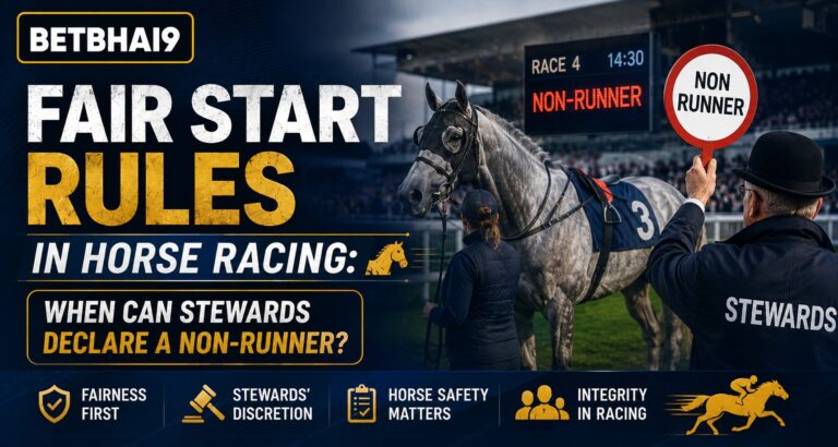 Fair Start Rules in Horse Racing: When Can Stewards Declare a Non-Runner?