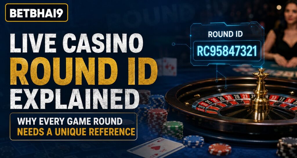 Live Casino Round ID Explained: Why Every Game Round Needs a Unique Reference
