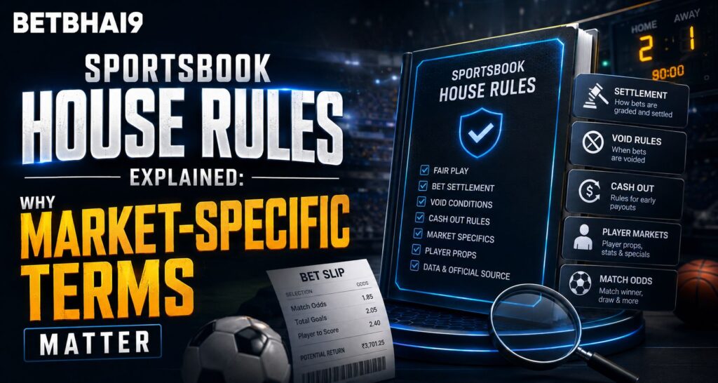 Sportsbook House Rules Explained: Why Market-Specific Terms Matter