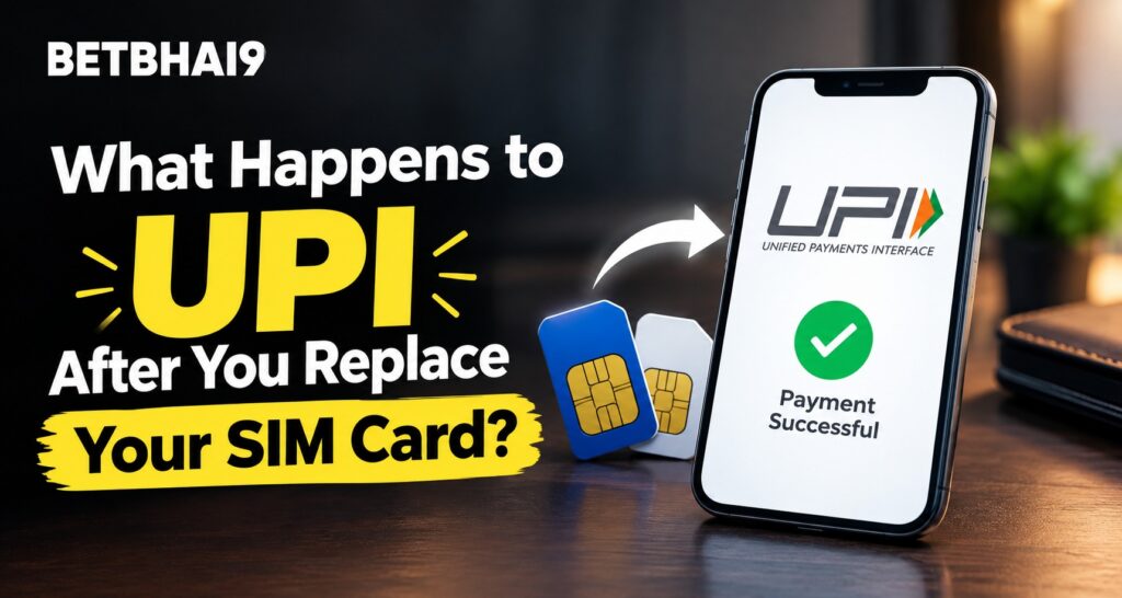 Betbhai9: What Happens to UPI After You Replace Your SIM Card?