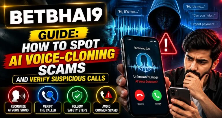 Betbhai9 Guide How to Spot AI Voice Cloning Scams and Verify Suspicious Calls